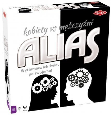 Gra Alias kobiety vs. mężczyźni Tactic Gra Alias kobiety vs. mężczyźni Tactic