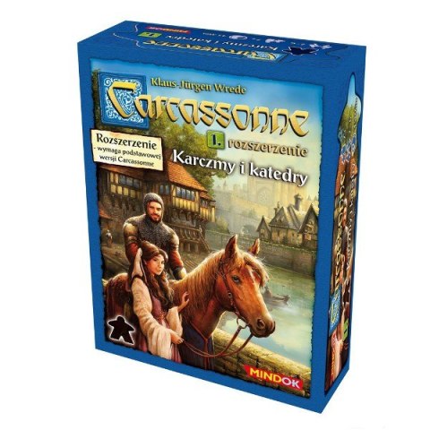 Gra Carcassonne PL 1. Karczmy i Katedry, Edycja 2 Bard Gra Carcassonne PL 1. Karczmy i Katedry, Edycja 2 Bard