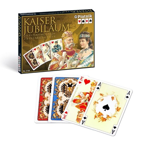 Karty Cesarskie Kaiser 2 talie Piatnik Karty Cesarskie Kaiser 2 talie Piatnik
