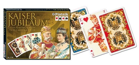 Karty Cesarskie Kaiser 2 talie Piatnik Karty Cesarskie Kaiser 2 talie Piatnik