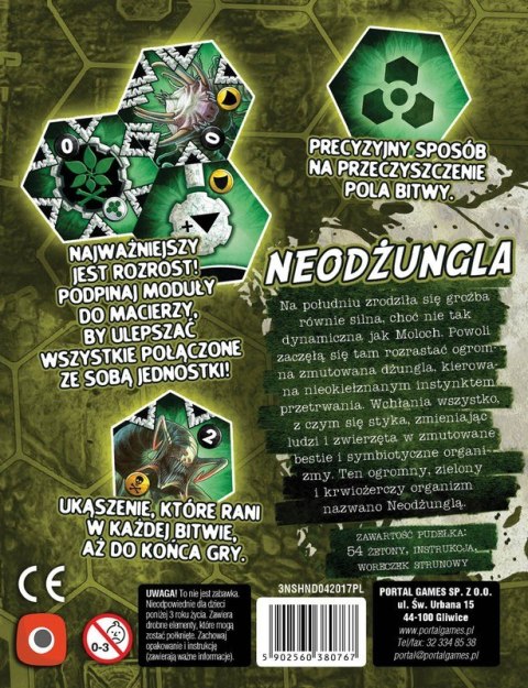 Neuroshima Hex 3.0 Neodżungla Portal Games Neuroshima Hex 3.0 Neodżungla Portal Games