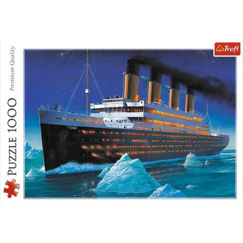 Puzzle 1000 elementów, Titanic Trefl Puzzle 1000 elementów, Titanic Trefl