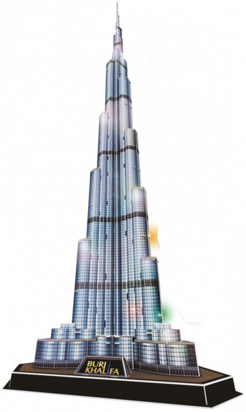 Puzzle 3D Burj Khalifa (Światło) Cubic Fun Puzzle 3D Burj Khalifa (Światło) Cubic Fun