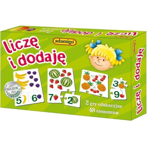 Układanka, Liczę i Dodaję Adamigo Układanka, Liczę i Dodaję Adamigo