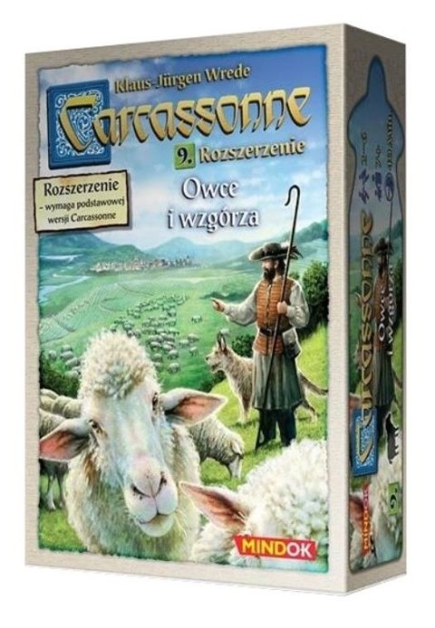 Carcassonne PL Edycja 2.0, 9: Owce i Wzgórza Bard Carcassonne PL Edycja 2.0, 9: Owce i Wzgórza Bard