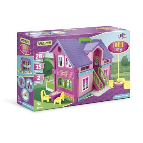 Domek dla lalek 37 cm Play House pudełko Wader Domek dla lalek 37 cm Play House pudełko Wader