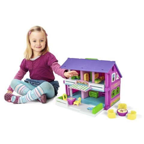 Domek dla lalek 37 cm Play House pudełko Wader Domek dla lalek 37 cm Play House pudełko Wader