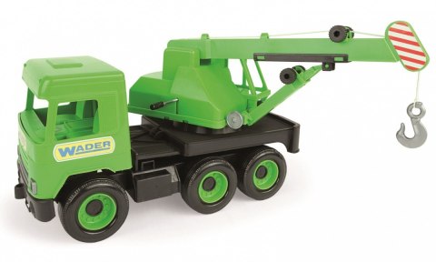 Dźwig zielony 38 cm Middle Truck w kartonie Wader Dźwig zielony 38 cm Middle Truck w kartonie Wader