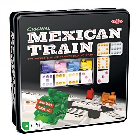Gra Mexican train w puszcze metalowej Tactic Gra Mexican train w puszcze metalowej Tactic