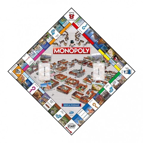 Gra Monopoly Poznań Winning Moves Gra Monopoly Poznań Winning Moves