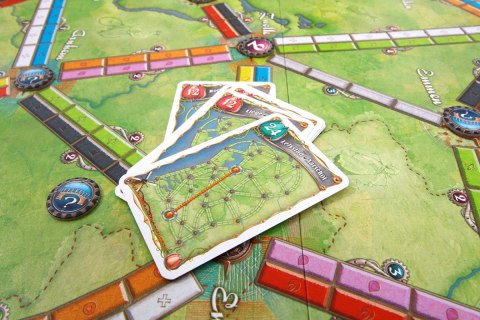 Gra Wsiąść do pociągu Kolekcja Map 4 - Holandia Rebel Gra Wsiąść do pociągu Kolekcja Map 4 - Holandia Rebel