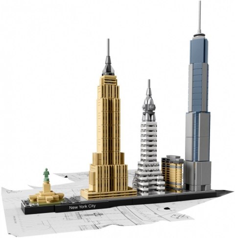 Klocki Architecture 21028 Nowy Jork LEGO Klocki Architecture 21028 Nowy Jork LEGO