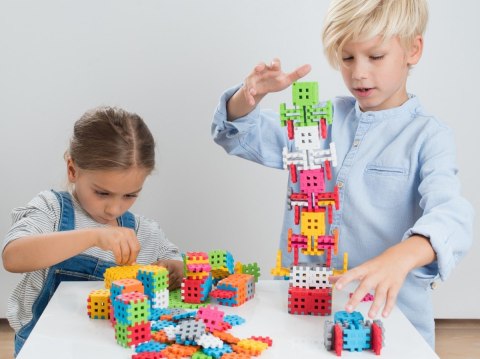 Klocki konstrukcyjne Mini Wafle 140 Marioinex Klocki konstrukcyjne Mini Wafle 140 Marioinex
