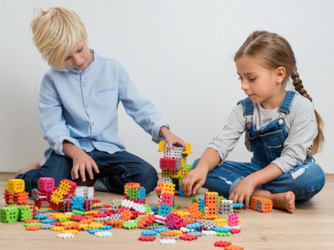 Klocki konstrukcyjne Mini Wafle 300 Marioinex Klocki konstrukcyjne Mini Wafle 300 Marioinex