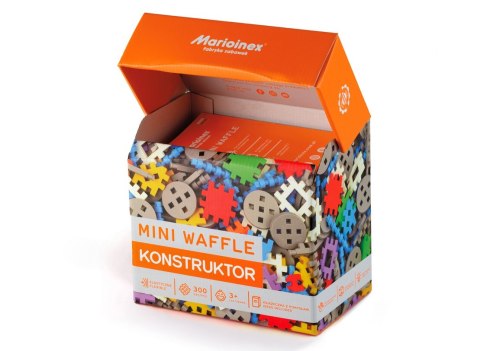 Klocki konstrukcyjne Mini Wafle Konstruktor 300 Marioinex Klocki konstrukcyjne Mini Wafle Konstruktor 300 Marioinex