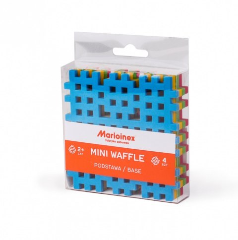 Klocki konstrukcyjne Mini Wafle Mini Podstawa 4 Sztuki Marioinex Klocki konstrukcyjne Mini Wafle Mini Podstawa 4 Sztuki Marioinex