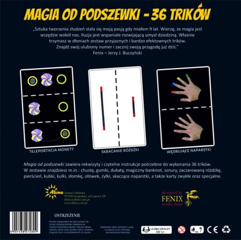 Magia od podszewki 36 trików Abino Magia od podszewki 36 trików Abino
