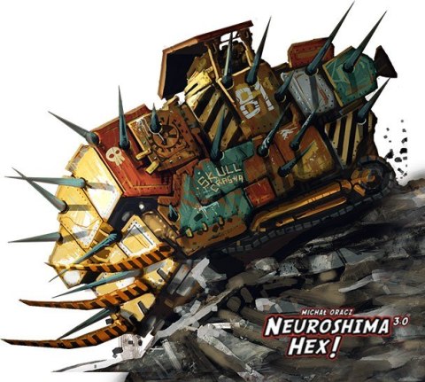 Neuroshima HEX 3.0 Uranopolis PL Portal Games Neuroshima HEX 3.0 Uranopolis PL Portal Games
