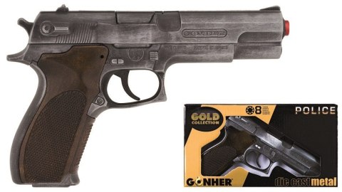 Pistolet policyjny metalowy GONHER 45/1 Pulio Pistolet policyjny metalowy GONHER 45/1 Pulio