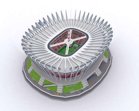 Puzzle 105 elementów 3D Stadion PGE Narodowy Cubic Fun Puzzle 105 elementów 3D Stadion PGE Narodowy Cubic Fun