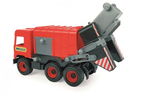 Śmieciarka czerwona Middle Truck w kartonie Wader Śmieciarka czerwona Middle Truck w kartonie Wader