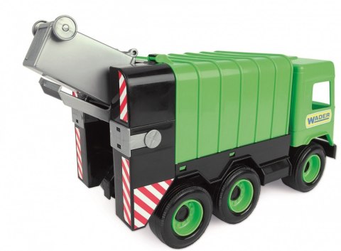 Śmieciarka zielona Middle Truck w kartonie Wader Śmieciarka zielona Middle Truck w kartonie Wader