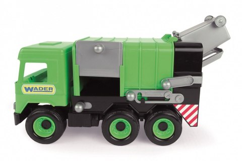 Śmieciarka zielona Middle Truck w kartonie Wader Śmieciarka zielona Middle Truck w kartonie Wader