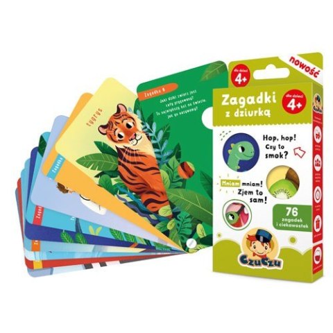 Zagadki z dziurką 4+ CzuCzu Zagadki z dziurką 4+ CzuCzu