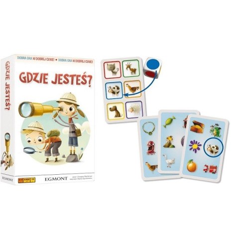 Dobra gra w dobrej Cenie, Gdzie Jesteś Egmont Dobra gra w dobrej Cenie, Gdzie Jesteś Egmont