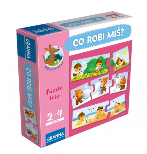 Gra Co robi miś? Granna Gra Co robi miś? Granna