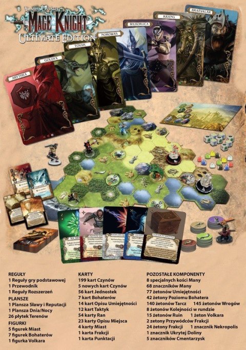 Gra Mage Knight Ultimate Edition (PL) Portal Games Gra Mage Knight Ultimate Edition (PL) Portal Games