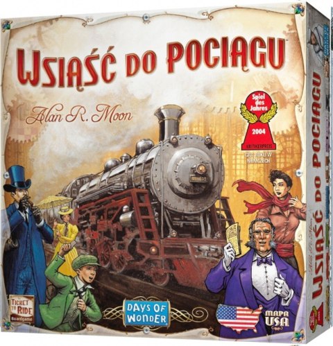 Gra Wsiąść do Pociągu USA Rebel Gra Wsiąść do Pociągu USA Rebel