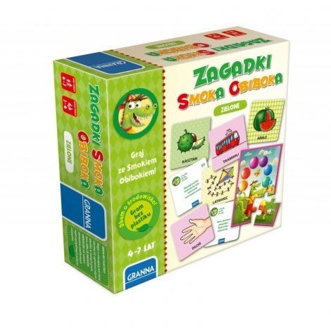 Gra Zagadki smoka Obiboka zielone Granna Gra Zagadki smoka Obiboka zielone Granna