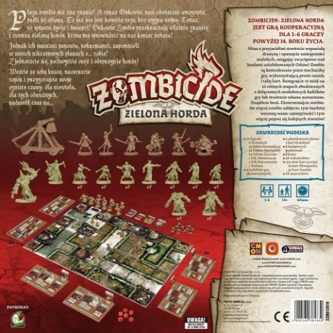 Gra Zombicide Zielona Horda Portal Games Gra Zombicide Zielona Horda Portal Games
