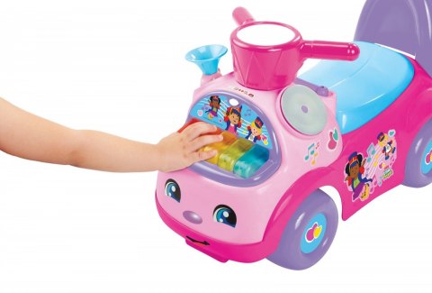 Jeździk Fisher Price Muzyczna Parada różowy Pulio Jeździk Fisher Price Muzyczna Parada różowy Pulio