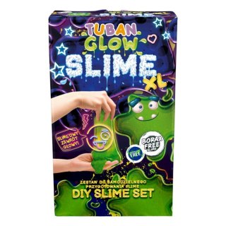 Masa plastyczna Zestaw super slime - Glow in the dark XL TUBAN