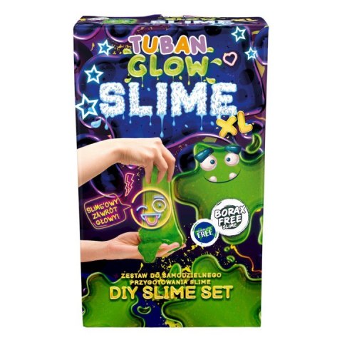 Masa plastyczna Zestaw super slime - Glow in the dark XL TUBAN Masa plastyczna Zestaw super slime - Glow in the dark XL TUBAN