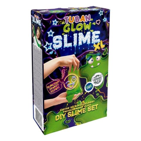 Masa plastyczna Zestaw super slime - Glow in the dark XL TUBAN Masa plastyczna Zestaw super slime - Glow in the dark XL TUBAN