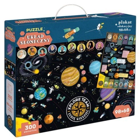 Puzzle 300 elementów Układ słoneczny Xplore Team CzuCzu Puzzle 300 elementów Układ słoneczny Xplore Team CzuCzu
