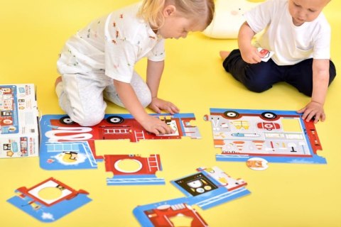 Puzzle z dziurką Wóz strażacki 23 elementy CzuCzu Puzzle z dziurką Wóz strażacki 23 elementy CzuCzu