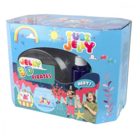 Zestaw Tubi Jelly 8 kolorów duże akwarium Piraci TUBAN Zestaw Tubi Jelly 8 kolorów duże akwarium Piraci TUBAN