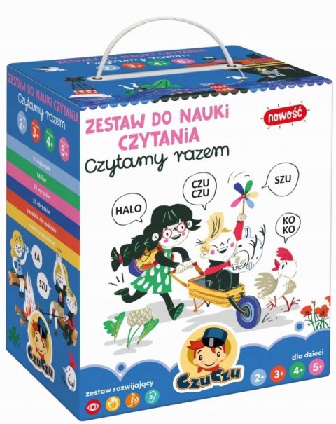 Czytamy razem - Zestaw do nauki czytania CzuCzu Czytamy razem - Zestaw do nauki czytania CzuCzu
