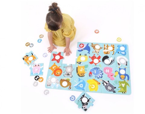 Duuuże puzzle z dziurką Alfabet CzuCzu Duuuże puzzle z dziurką Alfabet CzuCzu