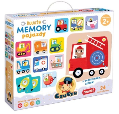 Gra Duuuze memory pojazdy CzuCzu Gra Duuuze memory pojazdy CzuCzu
