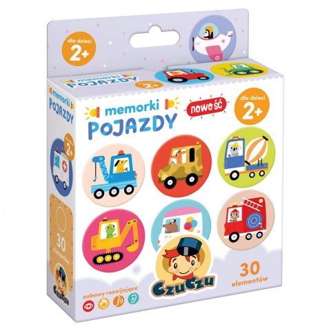 Gra Memorki pojazdy CzuCzu Gra Memorki pojazdy CzuCzu