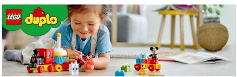 Klocki DUPLO Disney 10941 Urodzinowy pociąg myszek LEGO Klocki DUPLO Disney 10941 Urodzinowy pociąg myszek LEGO