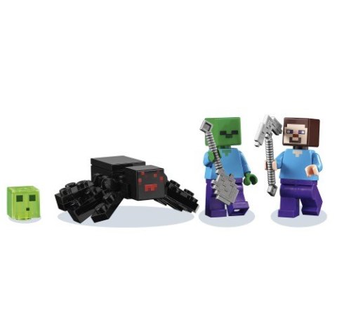Klocki Minecraft 21166 Opuszczona kopalnia LEGO Klocki Minecraft 21166 Opuszczona kopalnia LEGO
