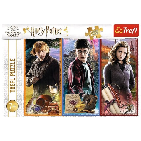 Puzzle 200 elementów W świecie magii Harry Potter Trefl Puzzle 200 elementów W świecie magii Harry Potter Trefl