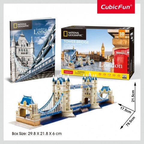 Puzzle 3D Tower Bridge Cubic Fun Puzzle 3D Tower Bridge Cubic Fun