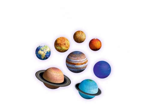 Puzzle 522 elementy 3D Układ Planetarny Ravensburger Polska Puzzle 522 elementy 3D Układ Planetarny Ravensburger Polska